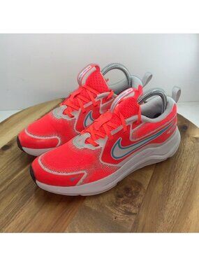 Nike Cosmic Runner Youth Size 5.5 Y Womens Size 7 Orange Turquoise Shoes